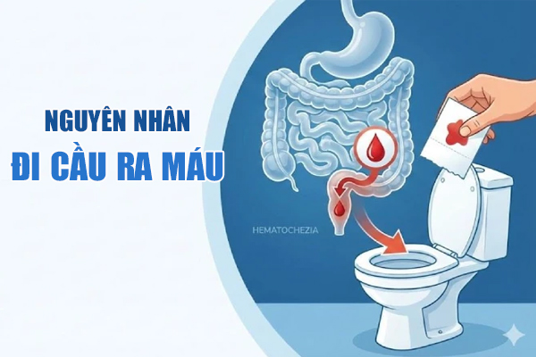 6 nguyên nhân đi cầu ra máu phổ biến ai cũng nên biết